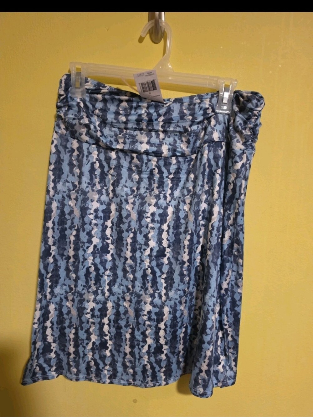 NWT North Face Outfitters Womens Size Medium A-Line Comfy Skirt Blue White Print